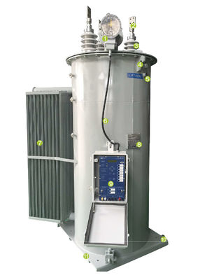 Beli 500KVA 200A Trafo Jenis Oli 19920V 200KV BIL Line Regulator pembuatan online