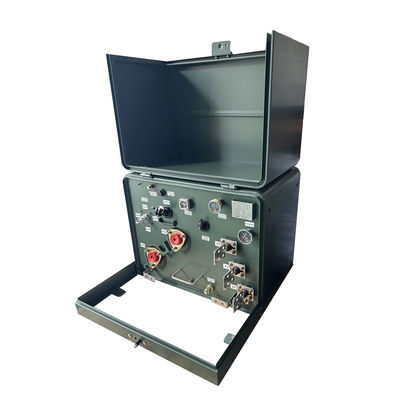 Beli Single Phase Outdoor Oil Type Transformer Pad Mounted Ground Mounted 12.4 kV pembuatan online