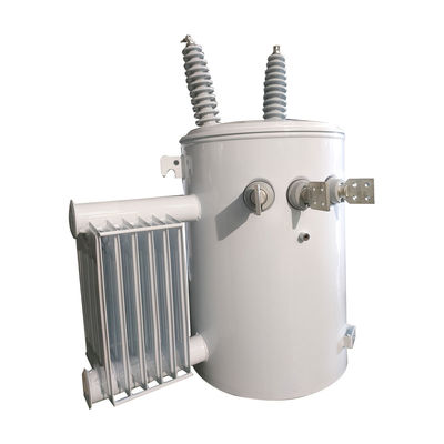 Beli Step Down Single Phase Pole Mounted Oil Type Distribution Transformers 50kva 13.2kV pembuatan online