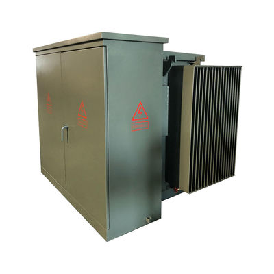 Beli 3000Kva Tiga fase Pad Mount Transformer Minyak Merendam Distribusi 24.94KV hingga 480V pembuatan online