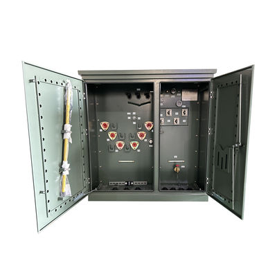 Beli 500kva 3 Phase Pad dipasang Transformer Minyak Diisi 12470v Untuk 480v Standar Ieee Ansi pembuatan online