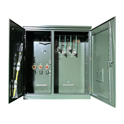 Beli 1500Kva 3 Phase Pad Mounted Transformer Dual Primary ANSI C57 12470V hingga 480V UL bersertifikat pembuatan online