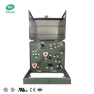 Beli Single Phase Pad Mounted Transformer Liquid Filled 100Kva 12470GrdY/7200 DOE 2016 Rating Efisiensi pembuatan online