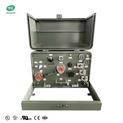 Beli UL 37.5KVA 13800V hingga 240/120V Transformator Distribusi Terendam Minyak Transformator Pemasangan Pad Fase Tunggal pembuatan online