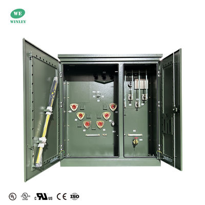 Beli Tiga Phased Pad Dipasang Transformer Minyak Merendam Distribusi Daya 150kva 12470v Untuk 208v Standar Ansi Ieee Dengan Sertifikat Ul pembuatan online
