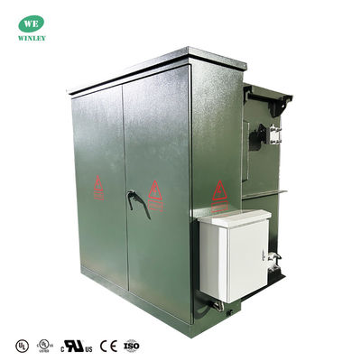 Beli Sertifikasi UL 3750KVA Transformator tiga fase yang dipasang pada pad pembuatan online