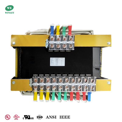 Beli Transformator Isolasi Multi-Tap Tegangan Rendah Tipe Kering Tiga Fasa 75kva Terdaftar UL 208v 240v 480v Efisiensi Doe pembuatan online