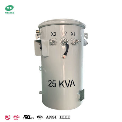 Beli 25kva  Power Pole Transformer Step Down 6600v To 120v 240v Electric Transformer Price pembuatan online