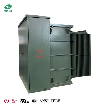 Beli Pad Mounted Transformer 3 Phase 1000Kva 34.5Kv to 208V Radial Feed Ceramic Sleeve oil immersed power transformer pembuatan online