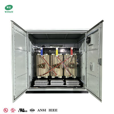 Beli R-Class 220℃ Insulation 2500Kva Dry Type VPI Transformer 6900V To 480V  Vacuum Pressure Impregnated Transformer pembuatan online
