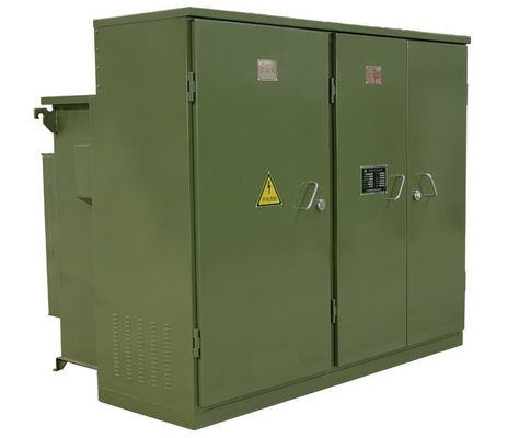 Beli 2500KVA Three Phase Oil Type Transformer Pad dipasang Live Front Dead Front pembuatan online