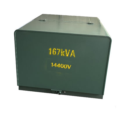167KVA Trafo Jenis Oli fase tunggal 34500V 19920V 480Y 277V