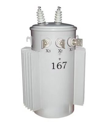 167KVA Satu Fase Minyak Transformator Stainless Steel 208Y 120V