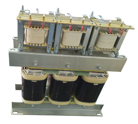 120KVA Transformator Tipe Kering Tiga Fasa DOE2016 Aluminium Tembaga
