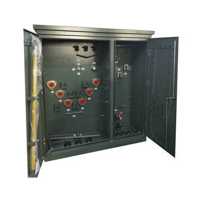 225 KVA Pad Mount Trafo Jenis Oli Tiga Fasa 4160V Ke 480