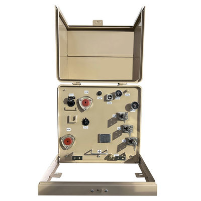 Minyak terendam 50KVA Single Phase Pad dipasang Transformer 120 240V