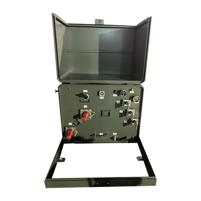 167kva 1 Phase Pad Mount Transformer Oil Ditenggelamkan 12.4kv Outdoor
