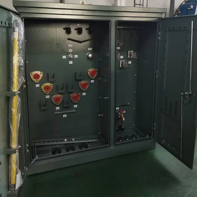 45kva tiga fase pad dipasang minyak tipe power distribution transformer