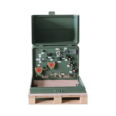 ANSI IEEE Single Phase Pad Mounted Transformer 25kva 12470v hingga 240/120v