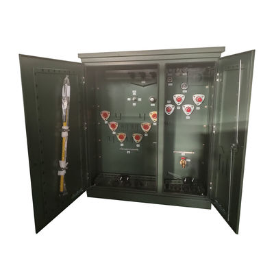1000 Kva 3 Phase Pad Mounted Oil Diperendam Transformer 34500V Untuk 208V