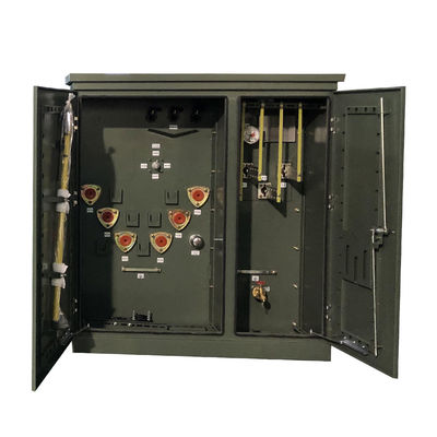 1000 Kva Tiga Fase Pad Dipasang Step Down Distribusi Transformer 4160v Untuk 480v