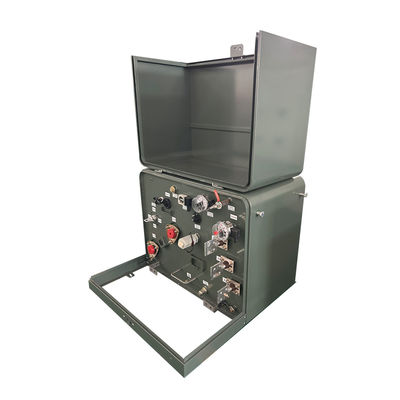 100Kva Single Phase Pad Mounted Transformer Oil Dipendam Distribusi Daya Listrik 34.5Kv hingga 240v