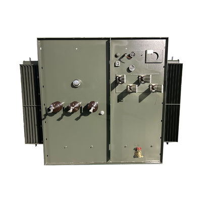 3750 Kva Tiga Fase Pad Dipasang Transformer Langkah Turun 13,8KV Ke 480V