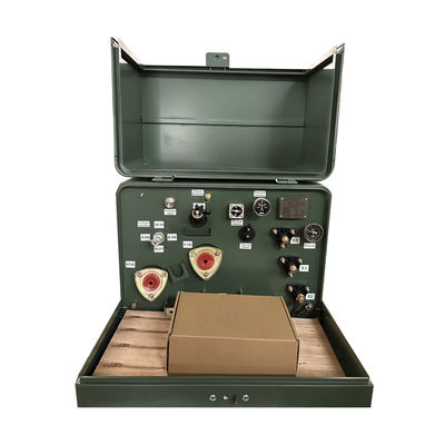 Transformer Pad Mounted Single Phase Oil Tipe 12470V hingga 120V 37,5Kva