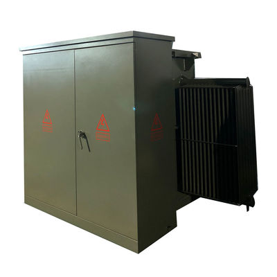 Tiga fase 2000kva minyak tenggelam bantalan listrik dipasang Transformer 24940V Untuk 480V NEMA 3R