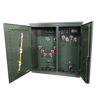 2500Kva Liquid Filled Loop Feed 3 Phase Pad Mounted Transformer 27.6Kv hingga 600V