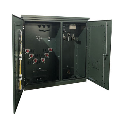 3000Kva Tiga Fase Loop Feed Radial Feed 3 Phase Pad Dipasang Transformer 12.47kv 13.2kv 13.8kv