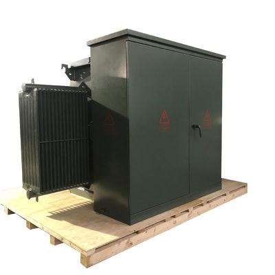 5000 KVA Pad Mount Tiga Fase Minyak Merendam Transformer Distribusi 35kv