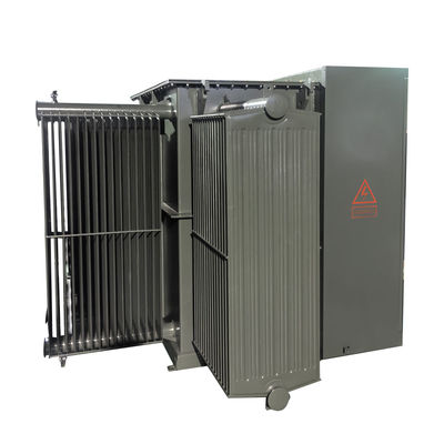 5000Kva Tiga Fase Pad dipasang Transformer Listrik Langkah-Down 34.5Kv Untuk 480V
