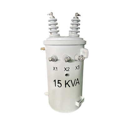 15kva Single Phase Overhead Distribution Transformer Minyak Terendam 13200GrdY/7620