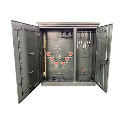 150kva Tiga fase Pad dipasang Transformer 34500v Untuk 208y/120v IEEE/ANSI Standar 304 stainless steel
