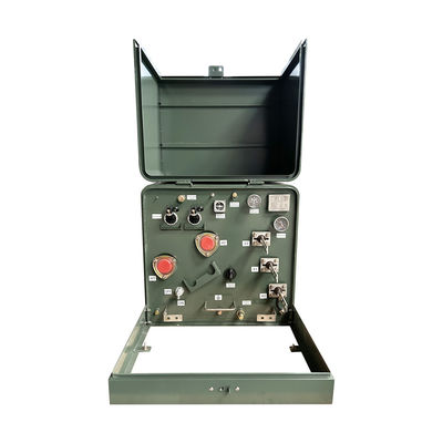 75KVA Single Phase Pad Mounted Transformer outdoor ANSI C57 24.94V hingga 120V