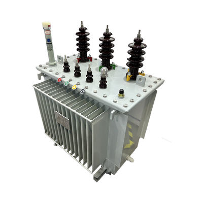 Minyak terendam Distribusi daya Transformer 250kva 3 Phase Outdoor 10kv hingga 240v