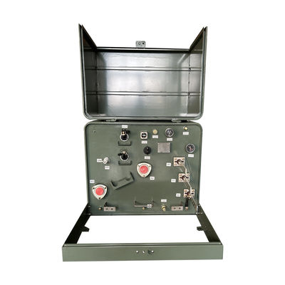 50KVA Single Phase Pad Mounted Transformer Radial Feed ANSI IEEE Standar 34500V hingga 120V