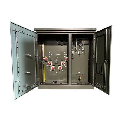 Transformator distribusi 3 fase yang dipasang pada pad 500 Kva 34500V hingga 480Y/277 Sertifikasi UL
