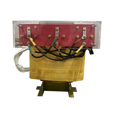 100KVA Tiga Fase Tegangan Tinggi Jenis Piring kering Transformer 480V Untuk 13.8KV Kelas H