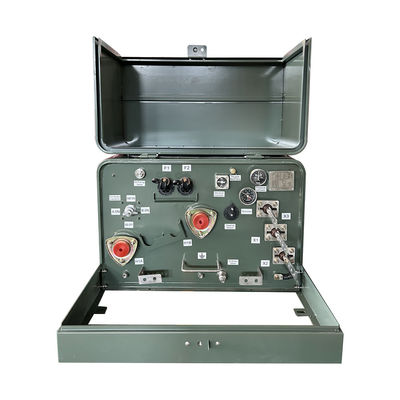 25KVA Single Phase Pad Mounted Transformer 12000V sampai 240VProfessional Manufacturer ANSI/IEEE Std