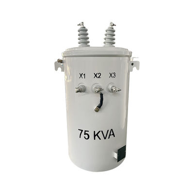 75kva Oil Single Phase overhead Pole Mounted Distribution Transformer 4160GrdY/2400 hingga 120/240V