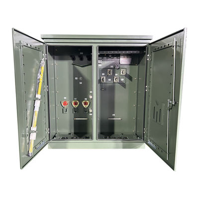 500 Kva 3 Phase Pad Mounted Power Distribution Transformer Dual Voltage 12470V & 4160V UL Certified