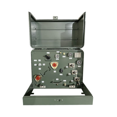 100kva Single Phase Pad Mounted Transformer step down power transformer 4160V hingga 240V ANSI / IEEE C57