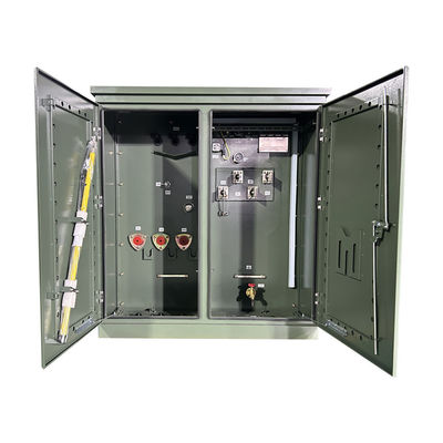 500Kva 3 Phase Pad Mounted Transformer 2400V Untuk 480V Radial Feed UL Certified