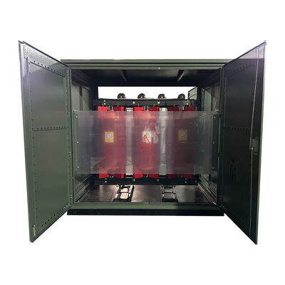 250KVA Tiga fase tipe kering Zig Zag grounding transformer pad Mount Cast Coil 34.5KV