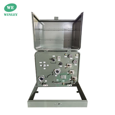 75Kva 1 Phase Pad Dipasang Transformer Minyak Merendam 34,5KV Untuk 240V IEEE CSA IEC Standar