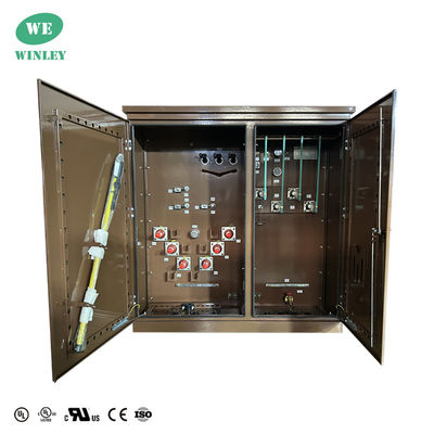 3 Phase Pad Dipasang Transformer Distribusi Langkah Turun 1000Kva 34500V Untuk 208Y Minyak Merendam Warna Disesuaikan UL / CUL