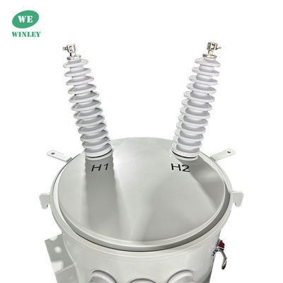 100KVA Single Phase Pole-mounted Distribution Transformer Minyak tenggelam 34,5KV Produsen