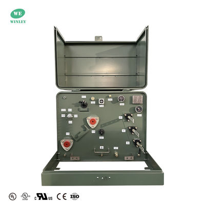 Transformator Pemasangan Pad Fase Tunggal 125Kva 12470V Transformator Daya Listrik Harga Pabrik Memenuhi Standar ANSI/IEEE CSA